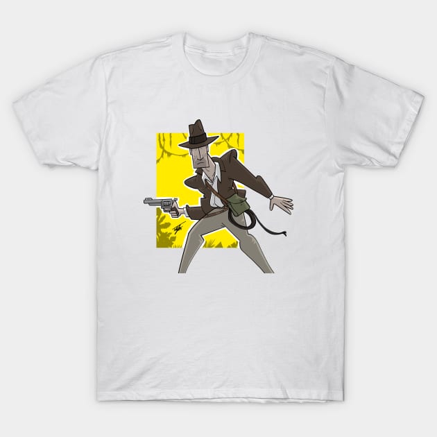 Indiana Jones T-Shirt by Tuckerjoneson13